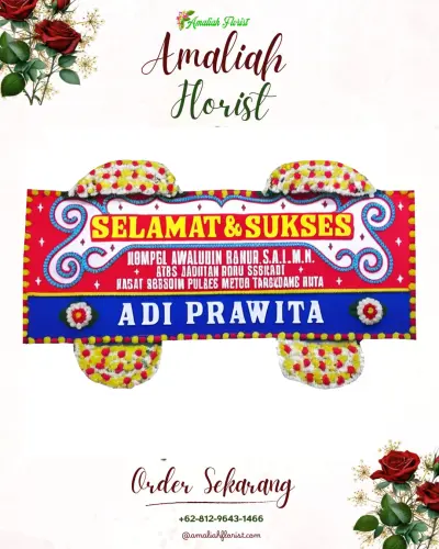Karangan Bunga Ucapan Selamat tanah abang